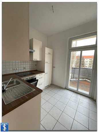 Schnell sein ! 3-Zimmer mit Einbauküche und Balkon Gasetagenheizung Therme - Photo 2